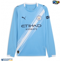 Moški Nogometni dresi Manchester City Domači 2025-26 Dolgi Rokav